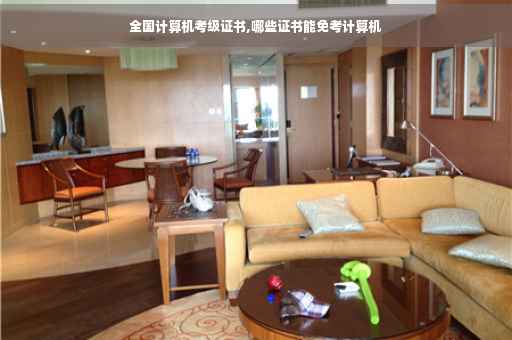 全国计算机考级证书,哪些证书能免考计算机