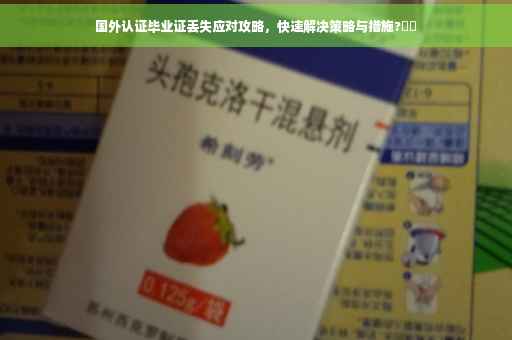 国外认证毕业证丢失应对攻略，快速解决策略与措施?⚡️