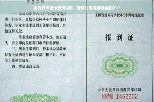 银行转账流水查询详解，查询时限与流程全解析??