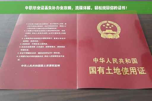 中职毕业证丢失补办全攻略，流程详解，轻松找回你的证书！