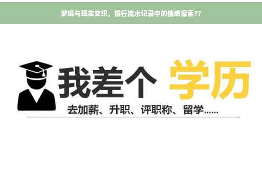 梦境与现实交织，银行流水记录中的情感探索??