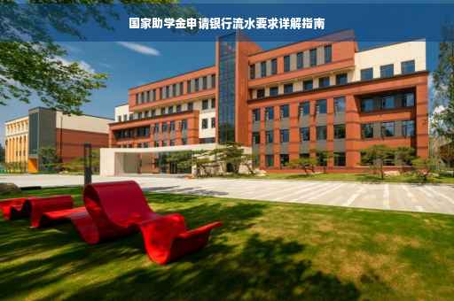 国家助学金申请银行流水要求详解指南