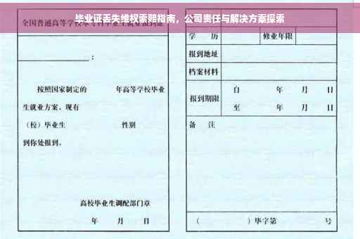 毕业证丢失维权索赔指南，公司责任与解决方案探索