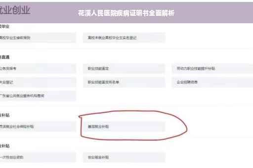 花溪人民医院疾病证明书全面解析