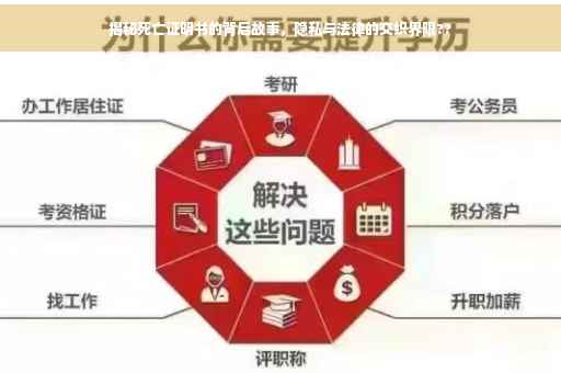 揭秘死亡证明书的背后故事，隐私与法律的交织界限??