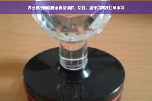 农业银行网银流水页面详解，功能、操作指南及注意事项