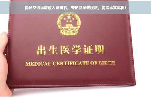 揭秘交通事故收入证明书，守护受害者权益，揭露事实真相！