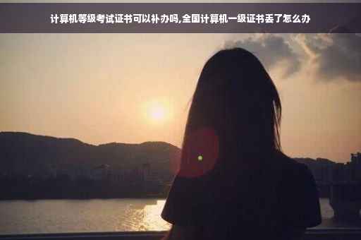 计算机等级考试证书可以补办吗,全国计算机一级证书丢了怎么办