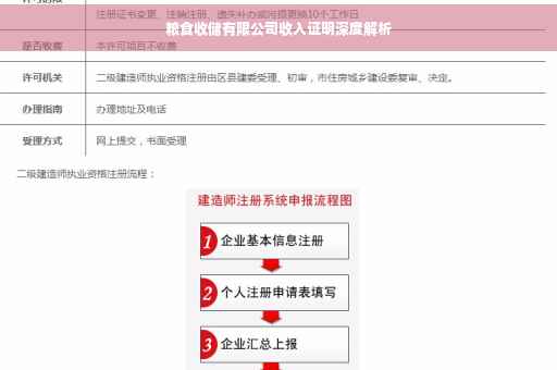 粮食收储有限公司收入证明深度解析