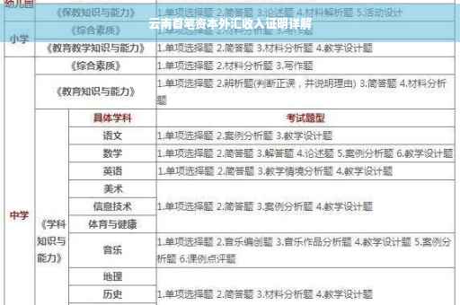 云南首笔资本外汇收入证明详解