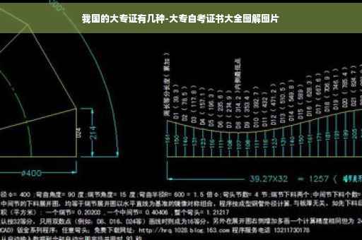 我国的大专证有几种-大专自考证书大全图解图片