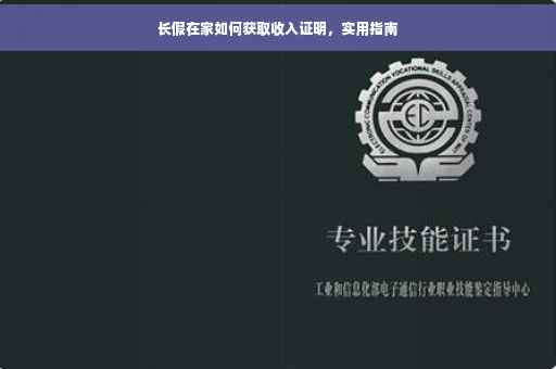 长假在家如何获取收入证明，实用指南