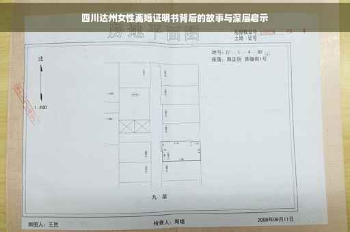四川达州女性离婚证明书背后的故事与深层启示