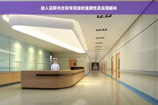 收入证明书合同专用章的重要性及应用解析