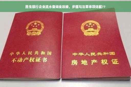 民生银行企业流水查询全攻略，步骤与注意事项详解??