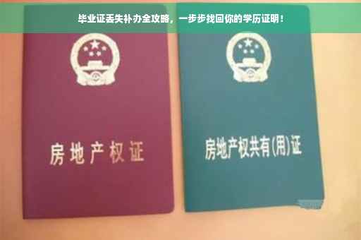 毕业证丢失补办全攻略，一步步找回你的学历证明！