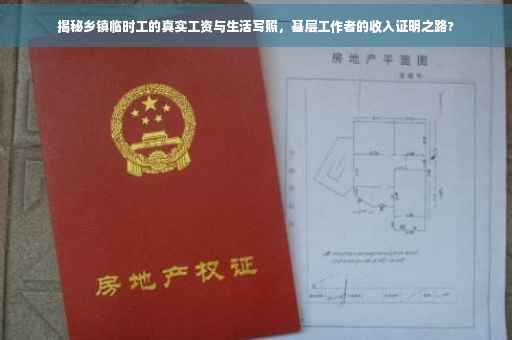 揭秘乡镇临时工的真实工资与生活写照，基层工作者的收入证明之路?