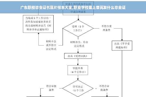 广东职校毕业证书图片样本大全,职业学校里上普高发什么毕业证