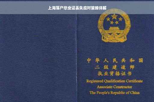 上海落户毕业证丢失应对策略详解