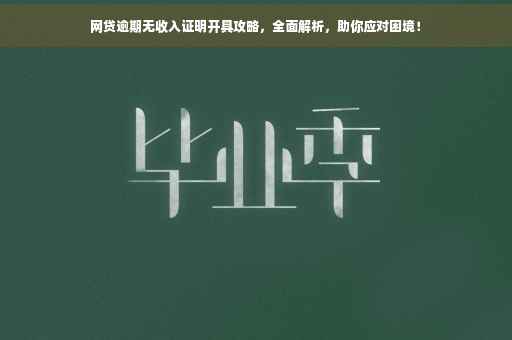 网贷逾期无收入证明开具攻略，全面解析，助你应对困境！