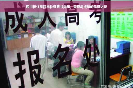 四川锦江学院学位证明书揭秘，荣誉与成就的见证之花