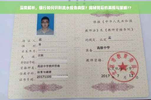 深度解析，银行如何识别流水报告真假？揭秘背后的真相与策略??