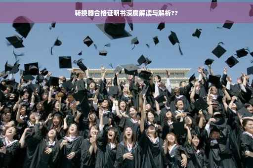 转换器合格证明书深度解读与解析??