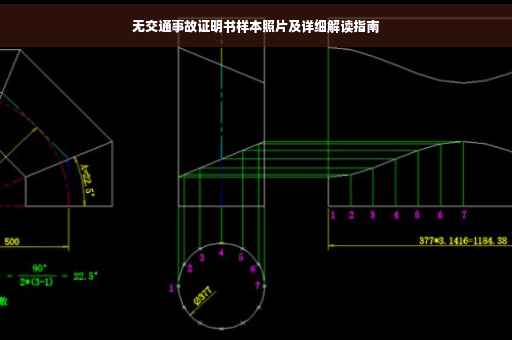 无交通事故证明书样本照片及详细解读指南
