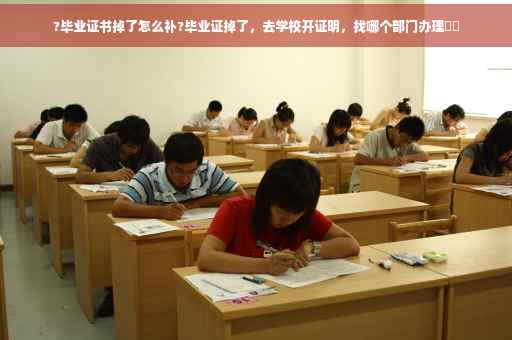 ?毕业证书掉了怎么补?毕业证掉了，去学校开证明，找哪个部门办理⚡️