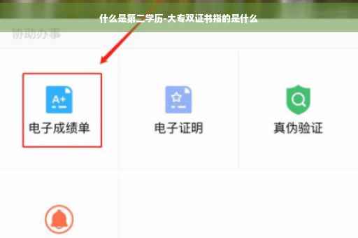 什么是第二学历-大专双证书指的是什么