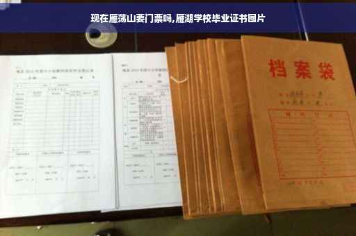 现在雁荡山要门票吗,雁湖学校毕业证书图片