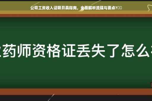 公司工资收入证明开具指南，全面解析流程与要点?⚡️