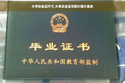 大学毕业证尺寸,大专毕业证书照片图片要求
