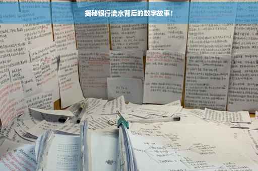 揭秘银行流水背后的数字故事！