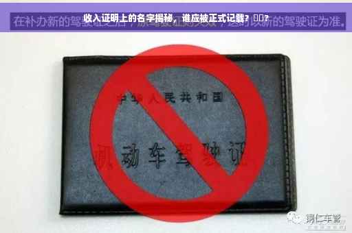 收入证明上的名字揭秘，谁应被正式记载？⚡️?