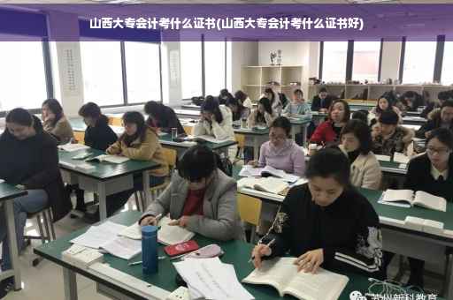 山西大专会计考什么证书(山西大专会计考什么证书好)