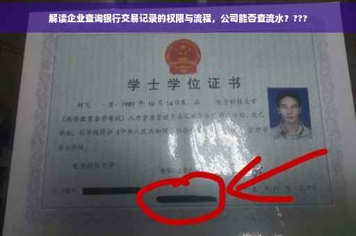 解读企业查询银行交易记录的权限与流程，公司能否查流水？???