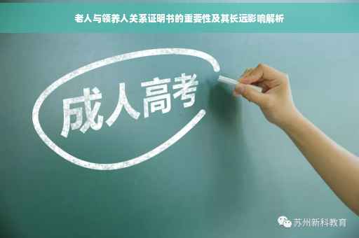老人与领养人关系证明书的重要性及其长远影响解析