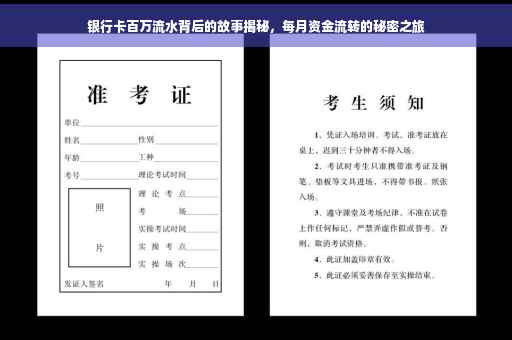 银行卡百万流水背后的故事揭秘，每月资金流转的秘密之旅