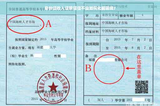 身份证收入证明征信不良如何化解困境？