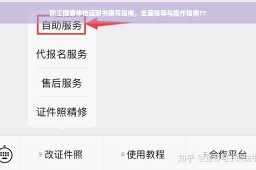 职工健康体检证明书撰写指南，全面指导与操作指南??