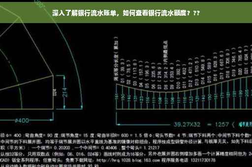 深入了解银行流水账单，如何查看银行流水额度？??