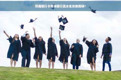 招商银行卡查询银行流水全攻略揭秘?
