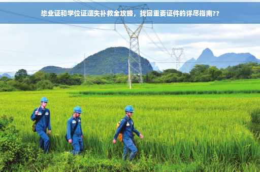 毕业证和学位证遗失补救全攻略，找回重要证件的详尽指南??