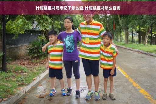 计算机证书号忘记了怎么查,计算机证书怎么查询