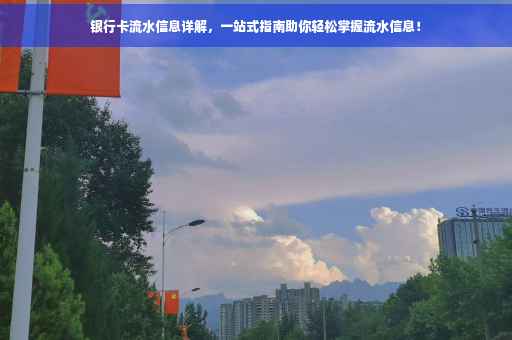 银行卡流水信息详解，一站式指南助你轻松掌握流水信息！