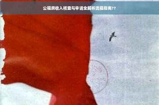 公租房收入核查与申请全解析流程指南??