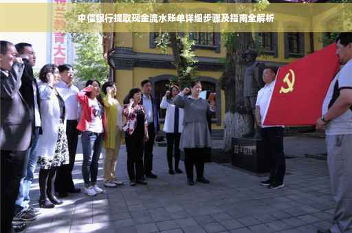 中信银行提取现金流水账单详细步骤及指南全解析