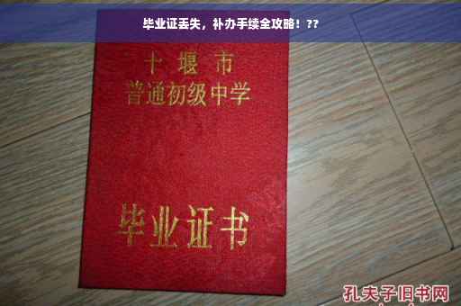 毕业证丢失，补办手续全攻略！??