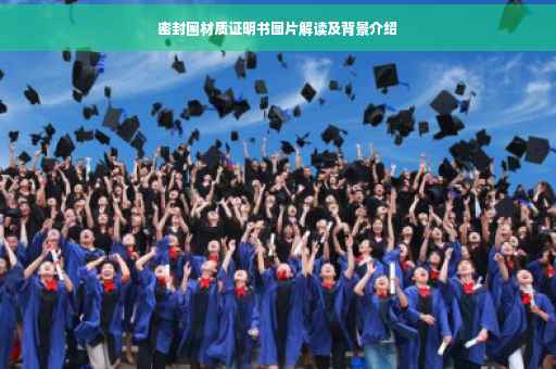 密封圈材质证明书图片解读及背景介绍